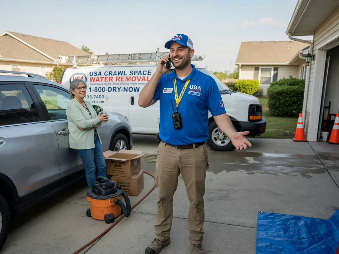 Crawl Space Water Removal Nokesville, VA FAQs